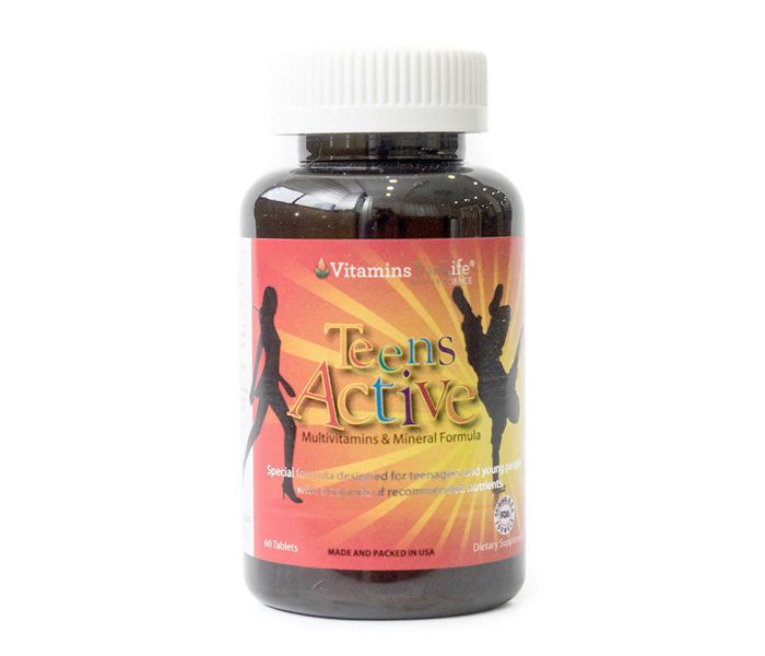 Teens Active hộp 60 viên - Thực Phẩm Chức Năng Bổ Sung Vitamin