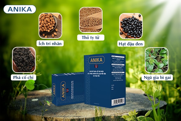 Viên uống Anika thành phần tự nhiên 100%