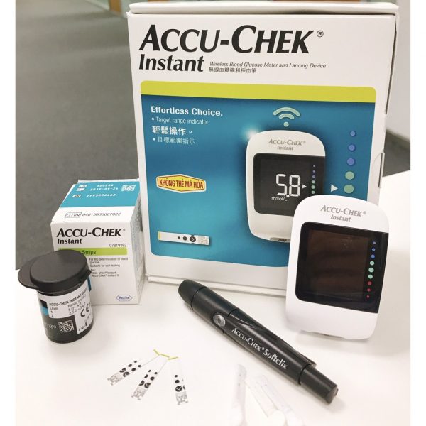 Máy đo đường huyết Accu Chek Instant