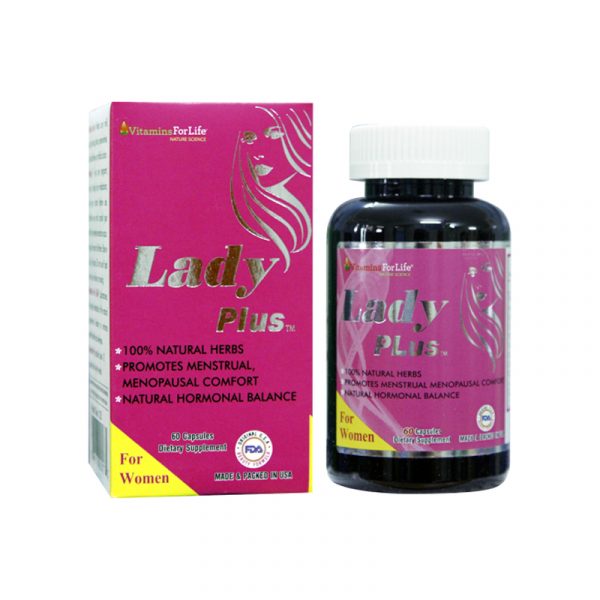 Lady Plus hộp 60 viên - Viên Uống Cân Bằng Nội Tiết Tố Nữ