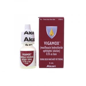 Vigamox chai 5ml - Điều trị viêm loét giác mạc