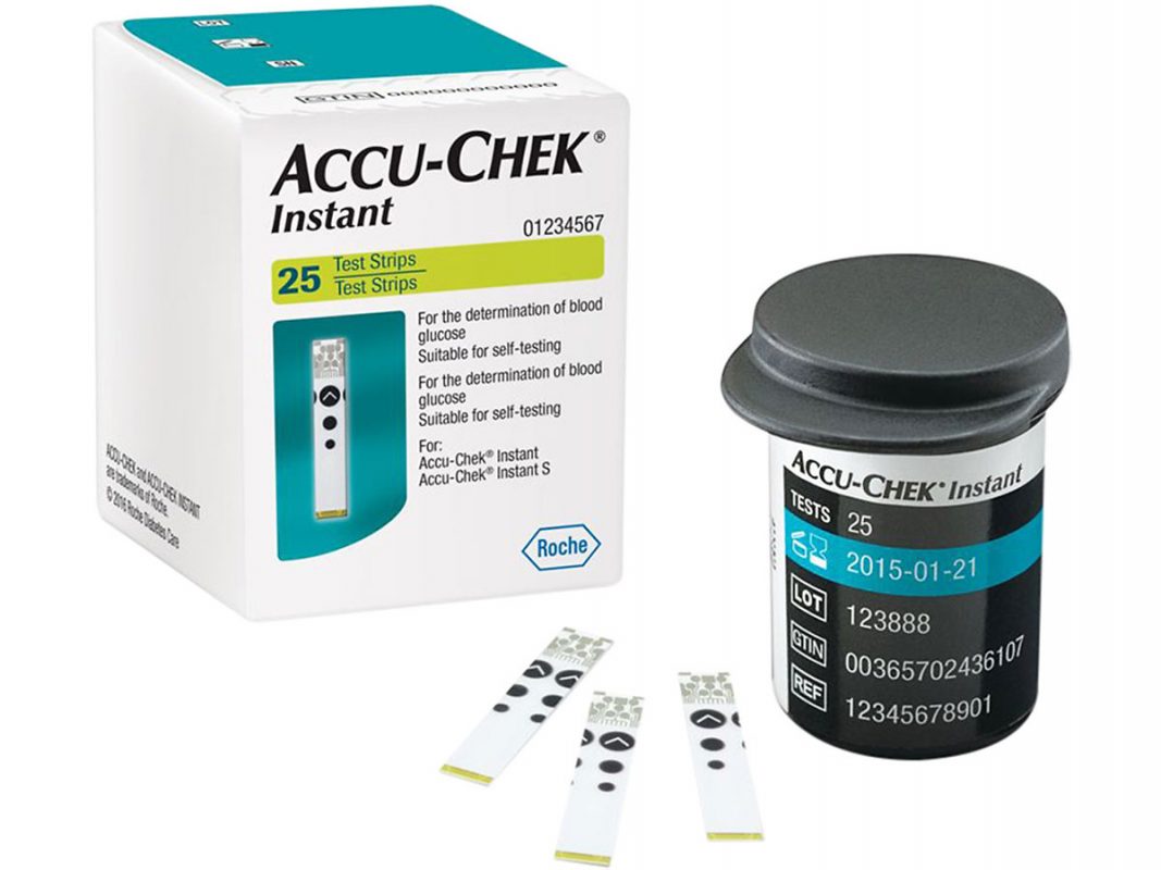 Accu Chek Instant que thử