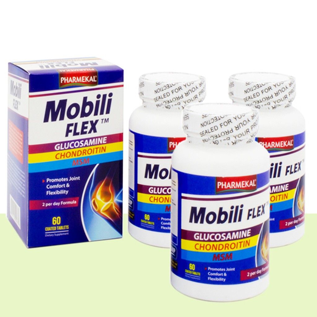 Pharmekal Mobili Flex Lọ 60 Viên - Hỗ Trợ Xương 