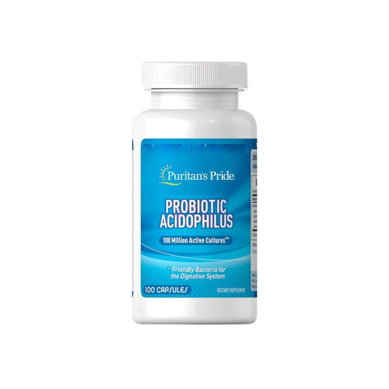 Probiotic Acidophilus Hộp 100 Viên - Tăng Cường Lợi Khuẩn