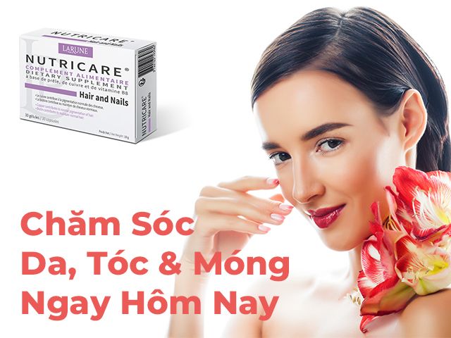 Nutricare Hair And Nails Hộp 30 Viên - Chăm Sóc Tóc, Móng