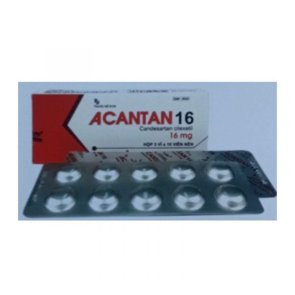 Acantan 16 hộp 30 viên