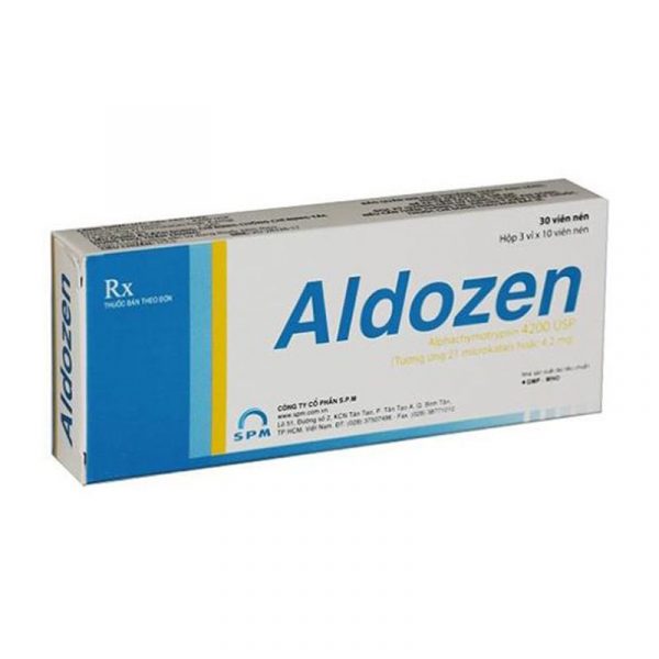 Aldozen Hộp 30 Viên