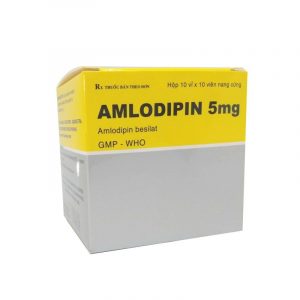 Amlodipin 5mg - Thuốc điều trị huyết áp