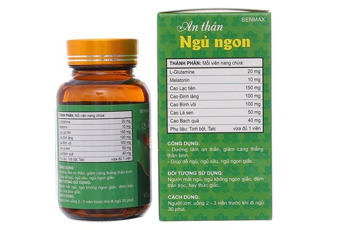 An Thần Ngủ Ngon Lọ 30 Viên