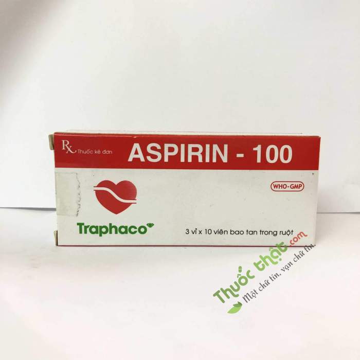 THUỐC ASPIRIN 100