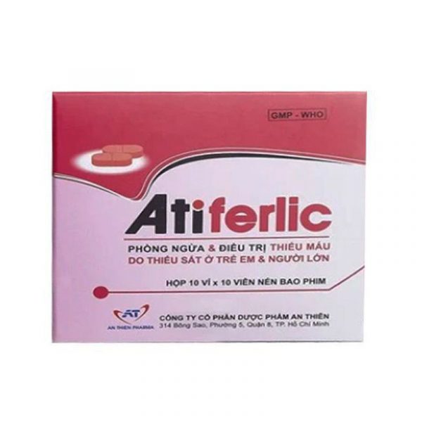 Atiferlic Hộp 100 Viên