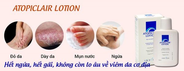 Atopiclair Iotion - Công dụng