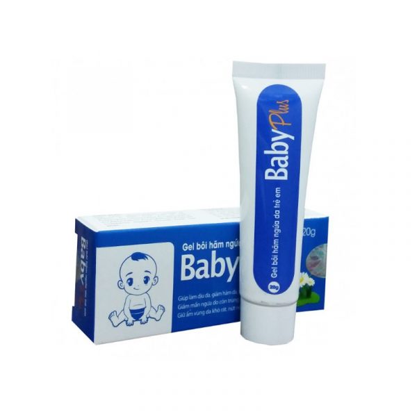 Baby Plus tuýp 20g - Giúp làm dịu da, giảm hăm da, rộp da, phổng mụn ở trẻ em