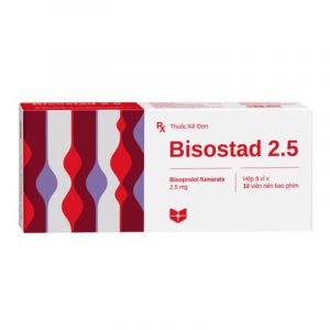 Bisostad 2.5 Hộp 30 Viên - Điều Trị Đau Thắt Ngực