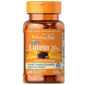 Lutein 20mg - Bạn đồng hành bảo vệ mắt tốt nhất dành cho bạn!