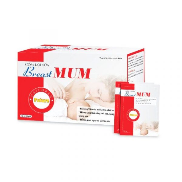 Breast Mum Hộp 30 Gói - Tăng Tiết Sữa Và Chất Lượng Sữa Mẹ