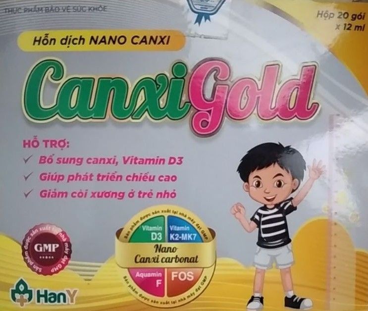 Canxi Gold - Hỗ Trợ Bổ Sung Canxi