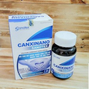 Canxinano Sanotex - Bổ Sung Canxi Cho Phụ Nữ Mang Thai Và Sau Sinh