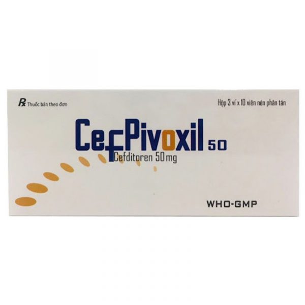 Cefpivoxil 50 Hộp 30 Viên - Điều Trị Nhiễm Trùng