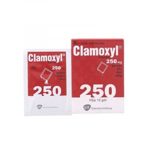 Clamoxyl 250mg Hộp 12 Gói  - Thuốc Điều Trị Nhiễm Khuẩn