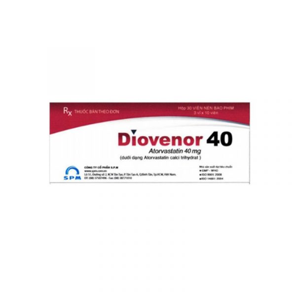 Diovenor 40 Hộp 30 Viên