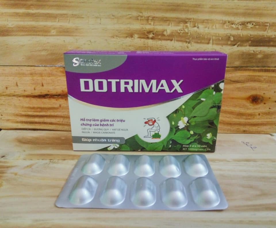 DOTRIMAX Hỗ Trợ Bệnh Trĩ