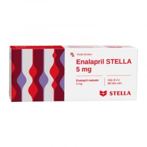 Enalapril Stella 5mg Hộp 30 Viên - Điều Trị Tăng Huyết Áp