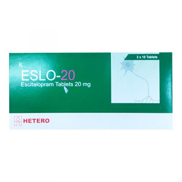 Eslo 20 Hộp 30 Viên - Điều Trị Bệnh Trầm Cảm