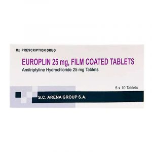 Europlin 25mg Hộp 50 Viên - Điều Trị Bệnh Trầm Cảm