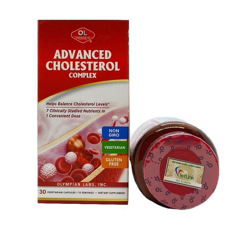 Advanced Cholesterol Complex Hộp 30 Viên - Cân Bằng Cholesterol