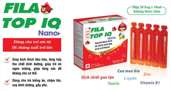 Fila Top IQ Nano hộp 20 ống