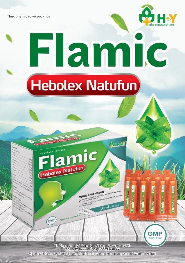 Siro Flamic Bổ Phế Long Đờm