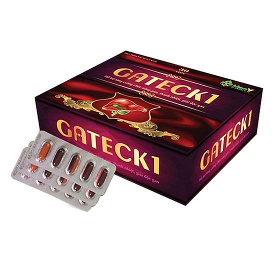 Viên Giải Độc Gan GATECK1 - Bảo Vệ Chức Năng Gan