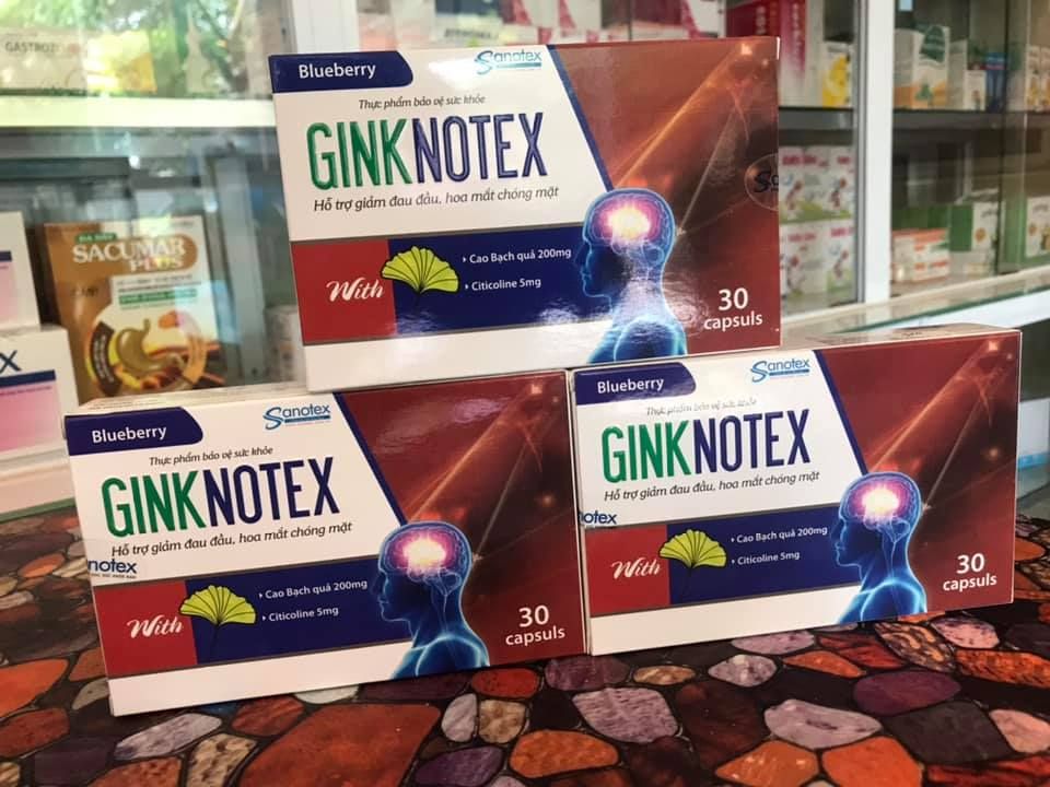 Ginknotex - Cải Thiện Rối Loạn Tiền Đình