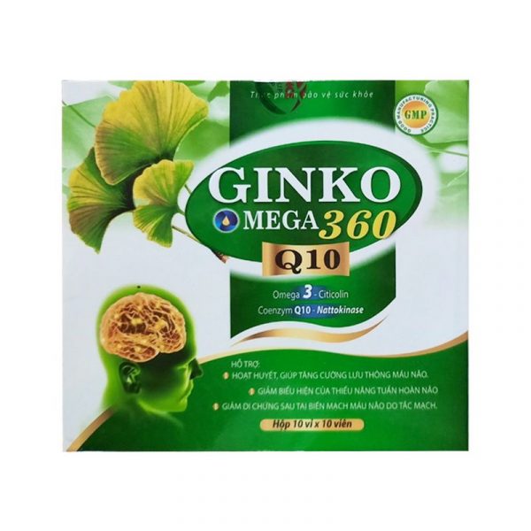 Ginko Mega360 Hộp 100 Viên