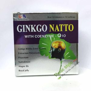 Ginkgo natto with coenzym Q10