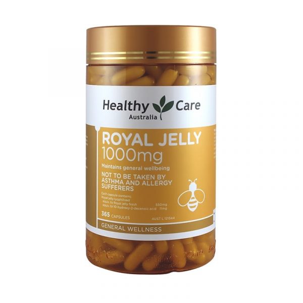 Royal Jelly 1000mg Lọ 365 Viên - Cải Thiện Các Vấn Đề Về Da