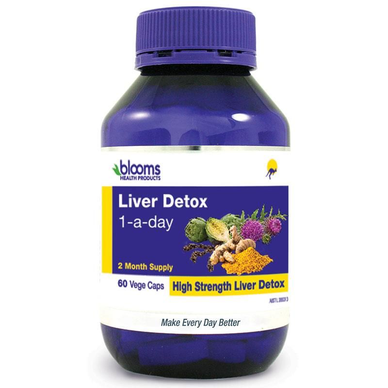 Liver Detox 1-A-Day Lọ 60 Viên - Duy Trì Chức Năng Gan 