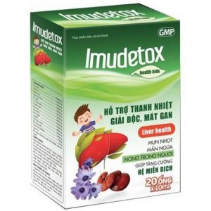 IMUDETOX Thanh Nhiệt Giải Độc Mát Gan Trẻ Em