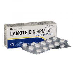 Lamotrigin SPM 50 Hộp 30 Viên