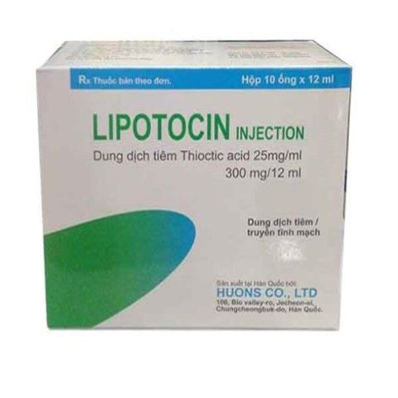 Lipotocin 300mg Hộp 10 Ống