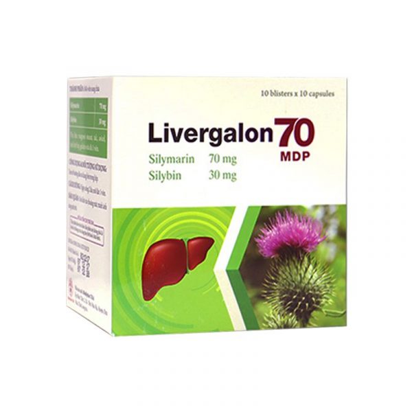 Livergalon 70 Hộp 100 Viên - Tăng Cường Chức Năng Gan