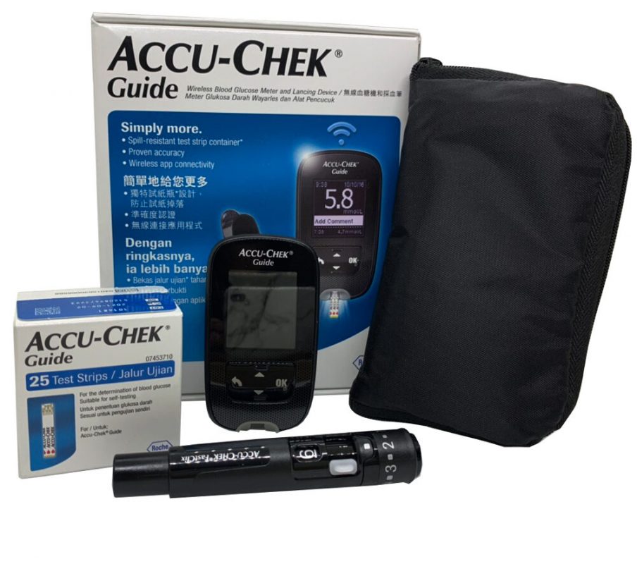 Máy đo đường huyết Accu Chek Guide