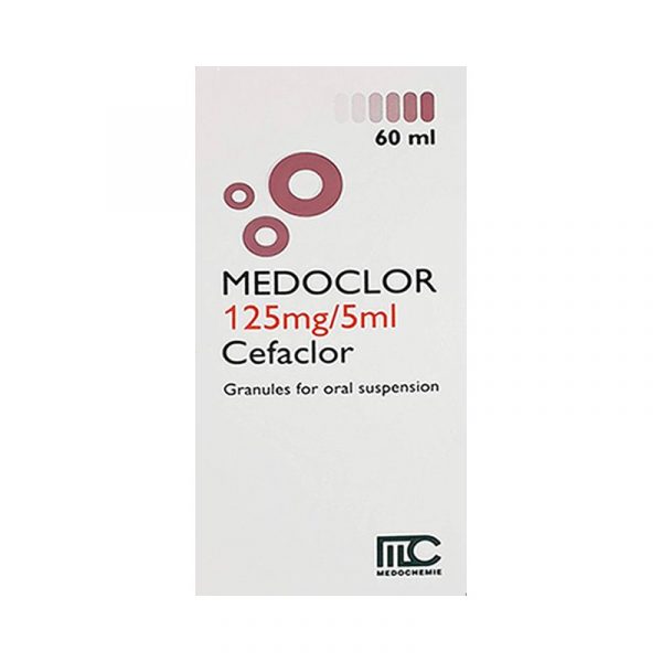 Medoclor 125mg/5ml Lọ 60ml - Điều Trị Các Bệnh Nhiễm Khuẩn