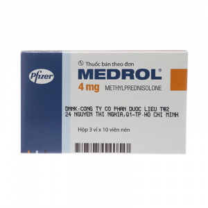 Medrol 4mg hộp 30 viên