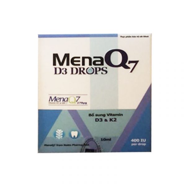 Mena Q7 Lọ 10ml - Giúp Xương Răng Chắc Khỏe