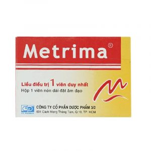 Metrima Hộp 1 Viên - Viên Nén Đặt Âm Đạo