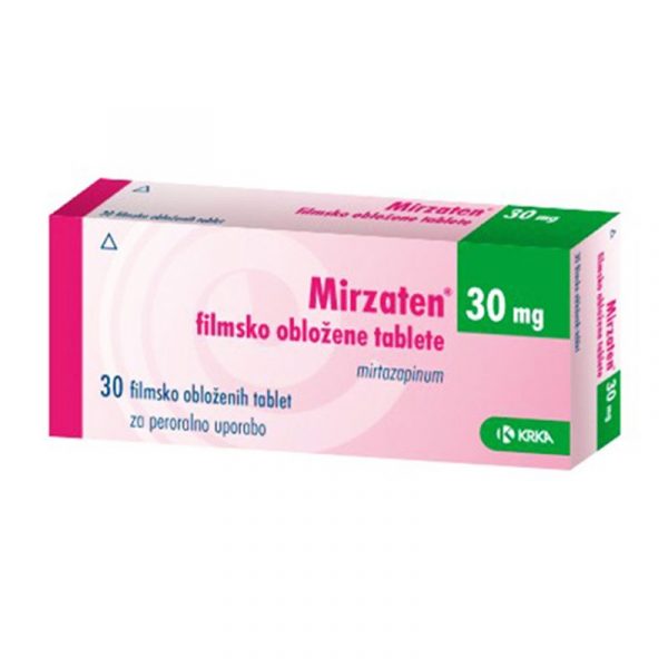 Mirzaten 30mg Hộp 30 Viên - Điều Trị Bệnh Trầm Cảm