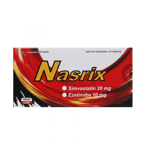 Nasrix hộp 60 viên