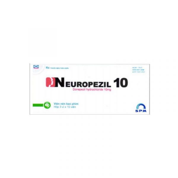 Neuropezil 10 Hộp 30 Viên